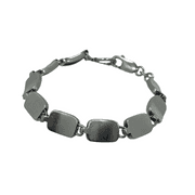 925 Sterling Silver & Onyx Jewelry Lot: Earrings, Bracelet, and Rings