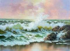 ONE OF A KIND UNIQUE  PAINTING ON CANVAS