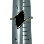 925 Sterling Silver & Onyx Jewelry Lot: Earrings, Bracelet, and Rings