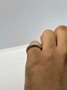 Platinum Baguette Cut Diamond Wedding Band