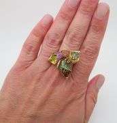 Diamond & Gemstone EFFY Flower Ring
