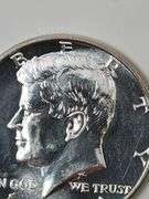 1964 Kennedy Half Accented Hair, (Proof)