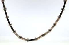 Vintage Sterling Silver Chain Necklace