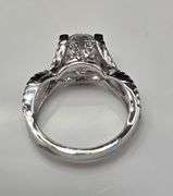 Amazing 3.25 Ct VVs1 Lab Simulated Diamond 2 Band Engagement Ring