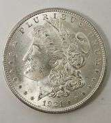 1921 Morgan Silver Dollar, UNC