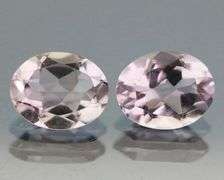 Gorgeous 4.88ct VVS Rose de Franc Amethyst pair