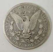1890 CC Morgan Silver Dollar, Circulated