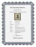 Highly Collectible Norman Rockwell Lithograph in Gold Frame