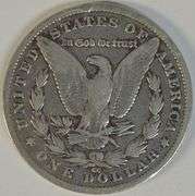 Scarcer 1882-CC Morgan Silver Dollar in nice circ