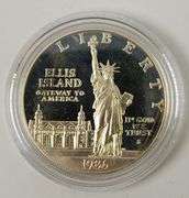 1986-S Set Statue of Liberty, 2 Coins PR