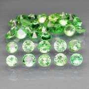 Brilliant! 2.72ct untreated apple green Tsavorite set