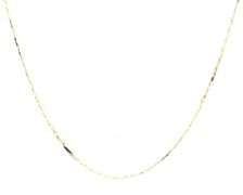 14kt Yellow gold Cobra chain necklace