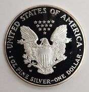 2001-W $1 Silver Eagle PR DCAM
