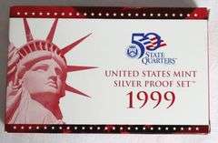 1999 US Silver Proof Set