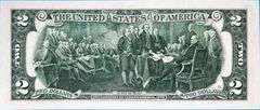 Superb Crisp 2017A $2 Note S.F. Fancy Radar Serial Number 36699663!
