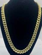 14K Yellow Gold Miami Cuban Link Chain