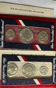 3  Red Envelope Bicentennial 3 Piece Silver Sets