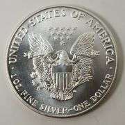 1990-1993 $1 American Silver Eagle 4 Coin Lot, UNC