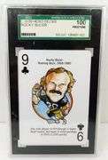 Rocky Bleir, Steelers Hero Decks Playing Card, Graded 100 Pristine