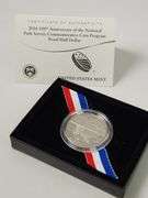 2016-S 50c National Parks Service 100th Anniversary PR DCAM