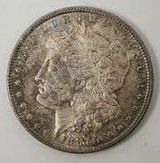1887 Morgan Dollar, Alligator Eye 12A VAM