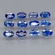Excellent 3.53ct cornflower blue Sapphire set
