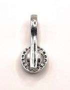 Dazzling 1.45 Ct VVs1 Ice Blue Lab Simulated Diamond Pendant