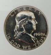 1960 PF 66 Franklin Half Dollar, NGC