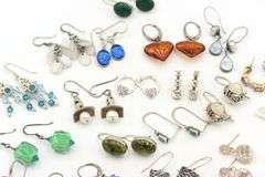 Group lot of Vintage 925 sterling silver earrings