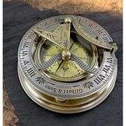 Brass Nautical Sundial Compass