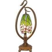 Handcrafted Tiffany Art Glass Lamp