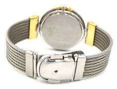 Lenox quartz 2 tone bangle bracelet watch