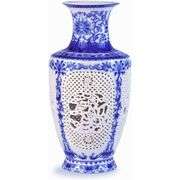 Handmade Blue & White Porcelain Vase