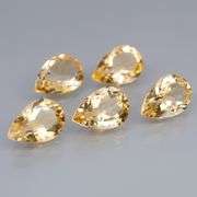 Heavy! 20.21ct top golden eye clean Citrine set!