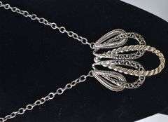 Pendant Necklace in Sterling Silver