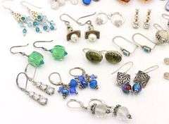 Group lot of Vintage 925 sterling silver earrings