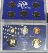 5 US Proof Set Lot 1970-2001