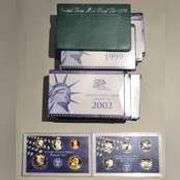 1999-2004 US Proof Set Run