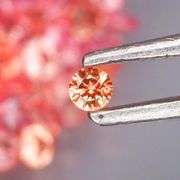 Exceptional 2.13ct diamond cut Songean Sapphire set
