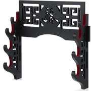 4-Tier Katana Wall Mount Sword Holder