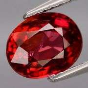 Real! Top cherry red 2.33ct Rhodolite Garnet