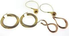 Lot of 3 Sterling Silver Earrings