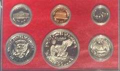 Run of 1978-84 Red & Other Box US Proof Sets