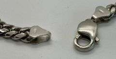 Beautiful 22in Italian Silver Miami Cuban Chain