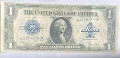 Fresh Clean 1922 Large Size $1 Silver Certificate