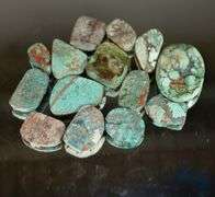 Marvelous 189ct Turquoise rough cabochon set