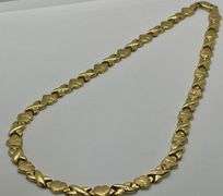 14K Yellow Gold Italian Heart Chain