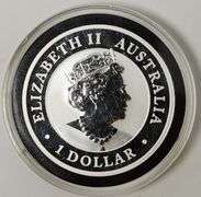 2023 $1 Kookaburra "Waratah Flower" 1 OZ Silver 9999