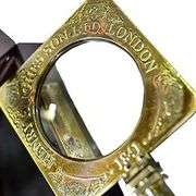 Brass Sherlock Holmes Magnifying Glass with Box