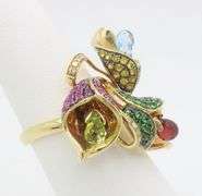 Diamond & Gemstone EFFY Flower Ring